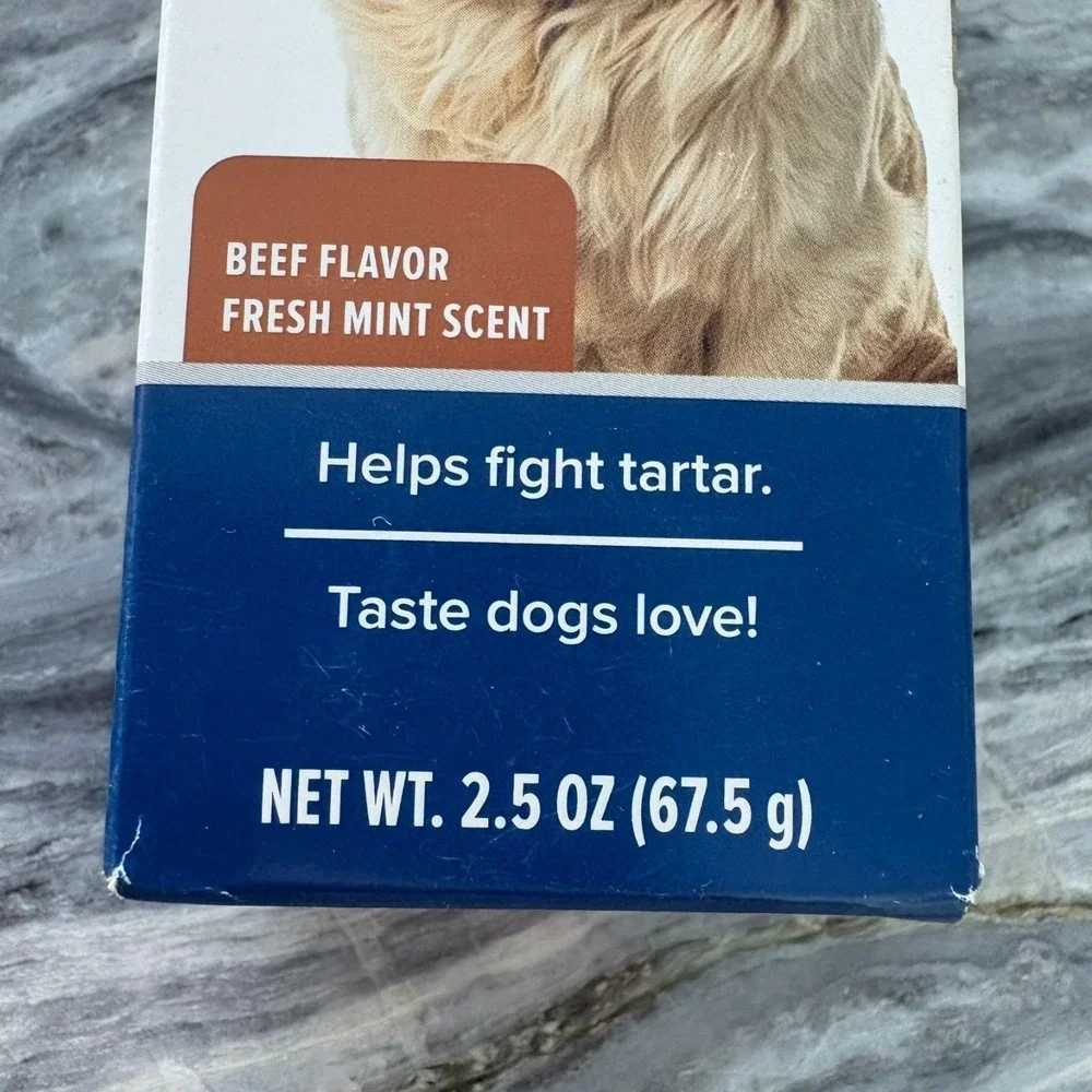 NEW Arm‎ & Hammer Tartar Control Enzymatic Toothpaste For Dogs 2.5 Oz Pack Of 3